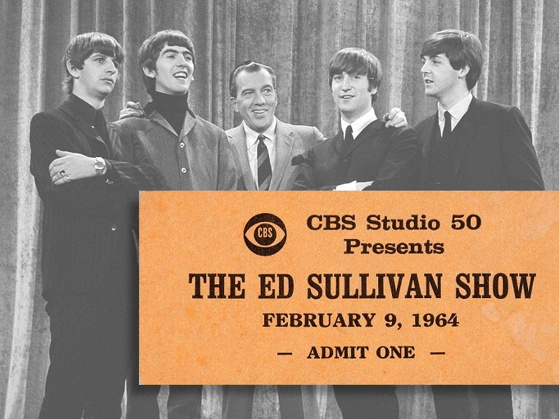 Beatles Memorabilia from the Ed Sullivan Show