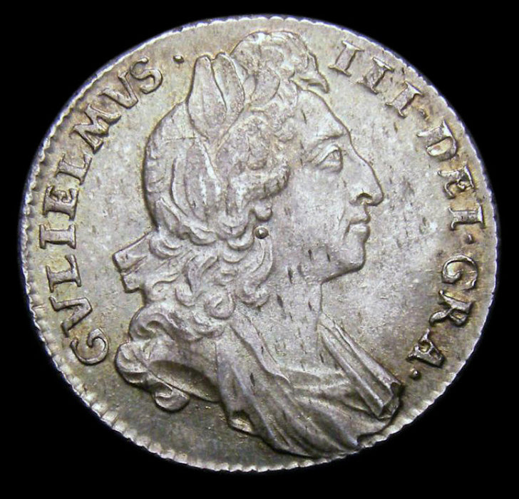 Sixpence William III 1696