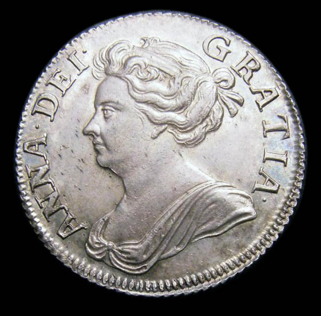 Shilling Anne 1708