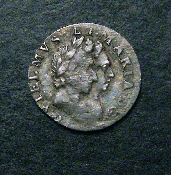 Maundy 1d William and Mary 1689 GVIELMVS error.