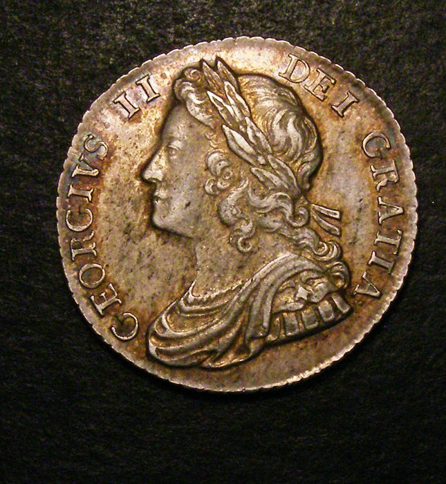 Shilling George II 1735