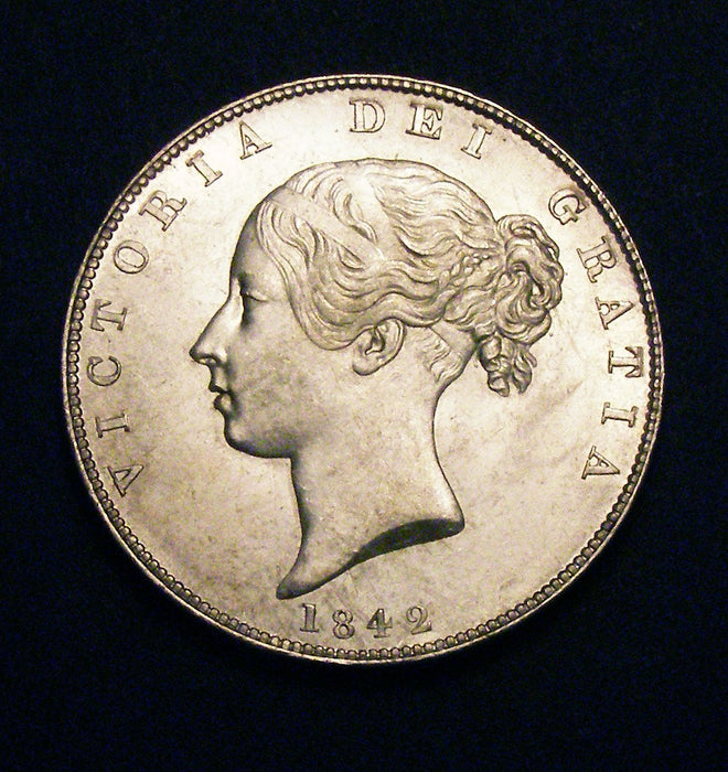 Halfcrown Victoria 1842
