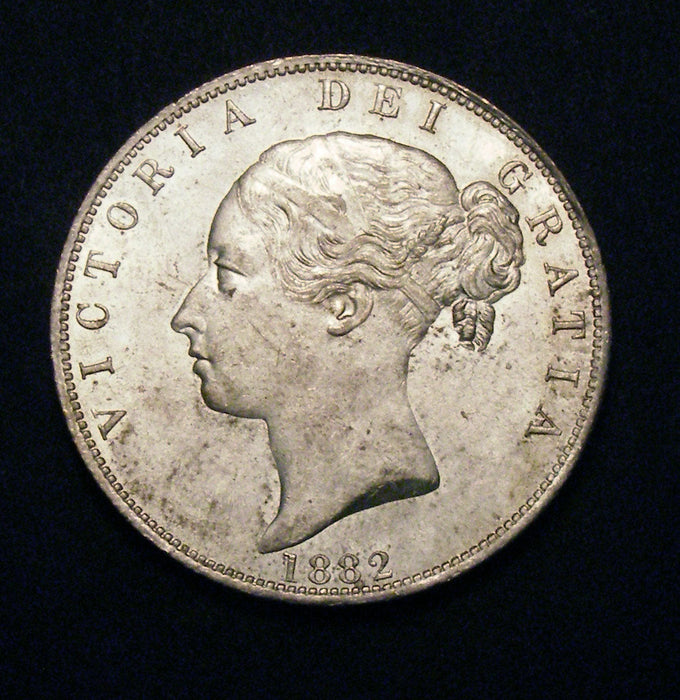 Halfcrown Victoria 1882