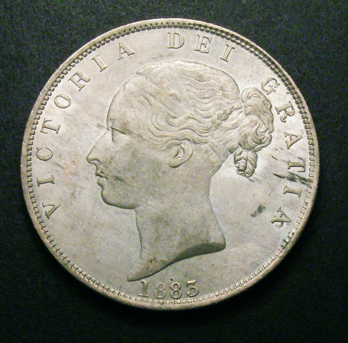 Halfcrown Victoria 1883