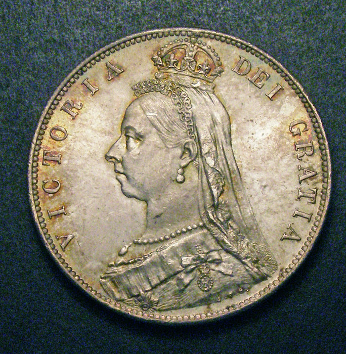 Halfcrown Victoria 1891