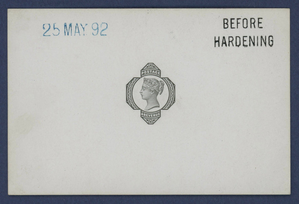 Great Britain 1892 4½d "Jubilee" head plate die proof, SG206var
