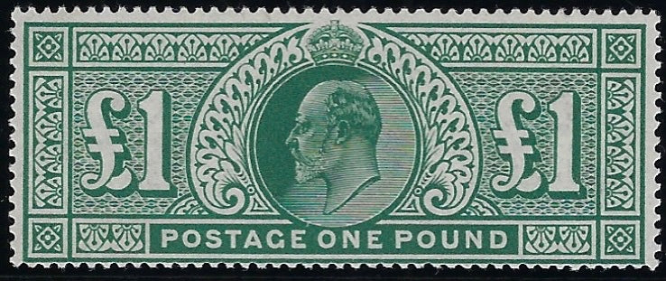 Great Britain 1911 £1 Deep green, SG320