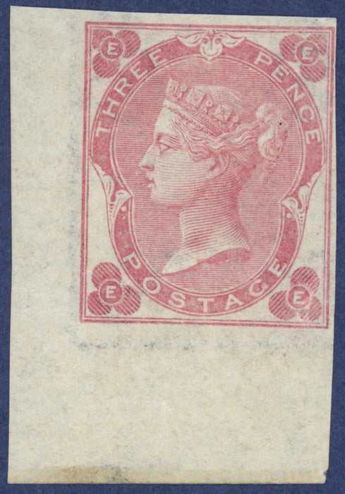 Great Britain 1862 3d rose Plate 3, SG78a