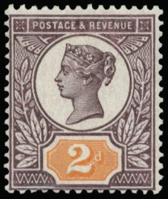 Great Britain 1899 2d colour trial. SG200var.