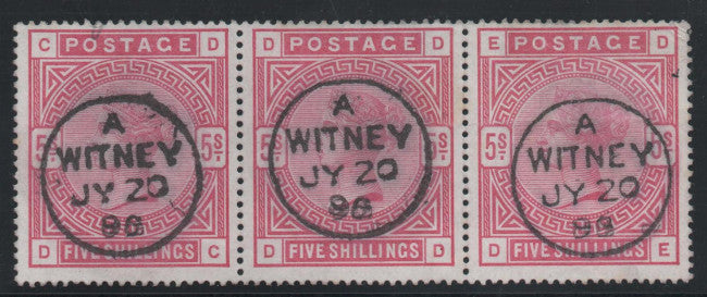 Great Britain 1884 Queen Victoria Surface Printed 5s rose. SG180.
