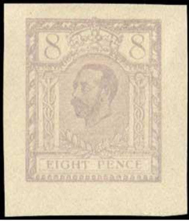 Great Britain 1911 8d Hentschel Essay