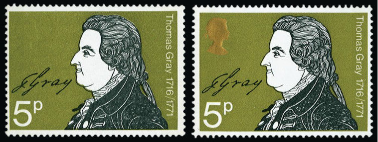 Great Britain Queen Elizabeth II 1971 5p Literary Anniversaries