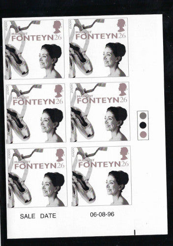 Great Britain 1996 Queen Elizabeth II 26p "Famous Women". SG1936a