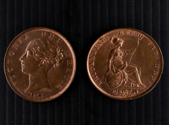 Victoria Halfpenny 1858