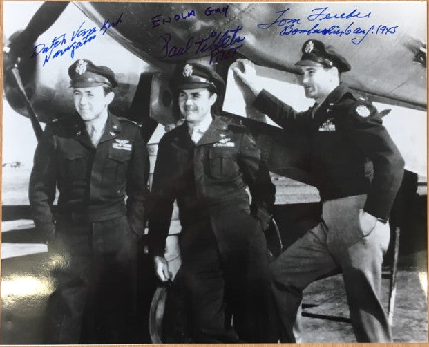 Enola Gay signed photograph