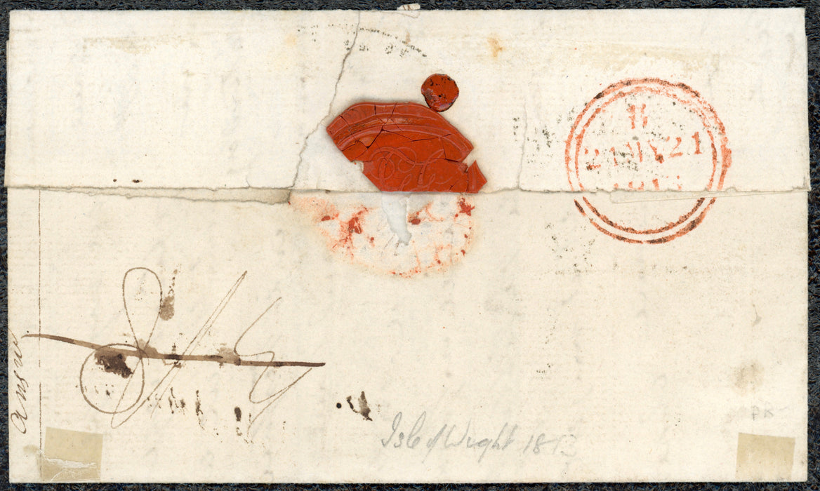 Great Britain 1813 Entire Ship Letter to London