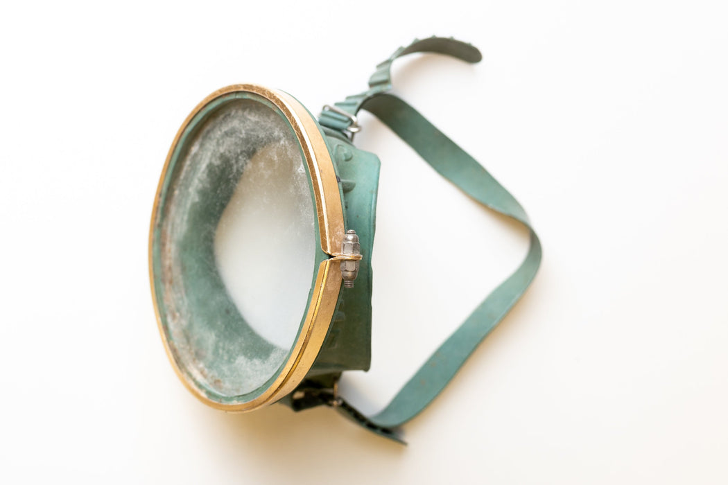 Camilo Cienfuegos’ personally owned and worn diving mask