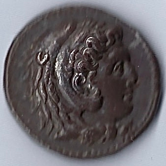 Macedon Alexander The Great posthumous AR 4dr Babylon. Good extremely fine