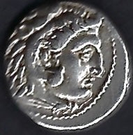 Macedon Alexander The Great posthumous Issue AR 1dr Good extremely fine