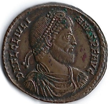 Julian II AE Double Mairovina 362-3 Siscia Good extremely fine