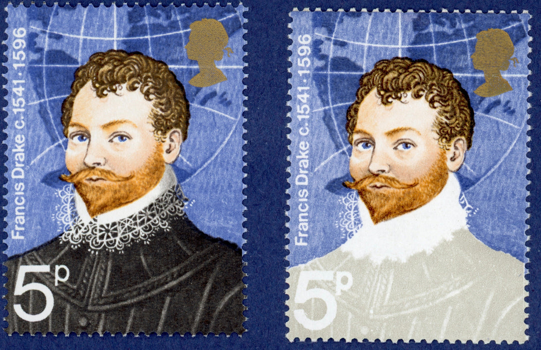 Great Britain 1973 5p British Explorers error, SG925b