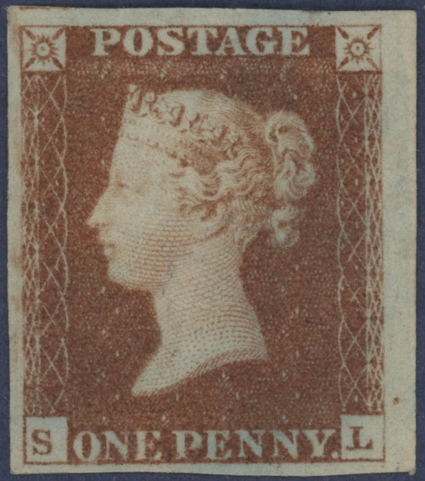 Great Britain 1841 red brown Plate 9, SG7