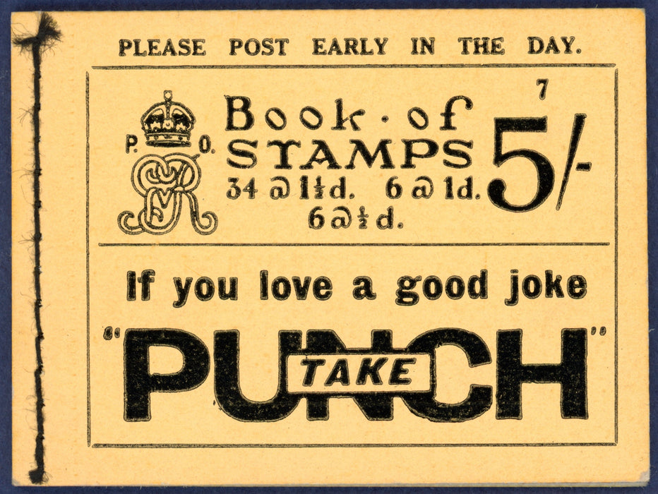 Great Britain 1935 5s Booklet (Edition No.7), SGBB35