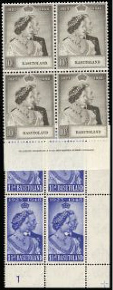 Basutoland 1948 Royal Silver Wedding