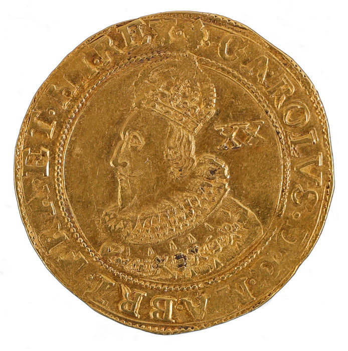 England Charles I Gold Unite Charles in Coronation robes, 1625