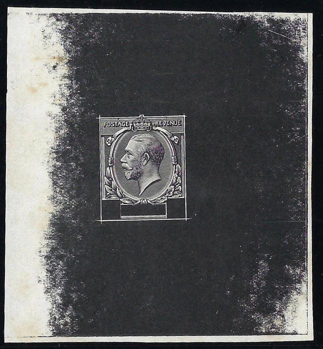Great Britain 1912 1d and 2½d master die proof