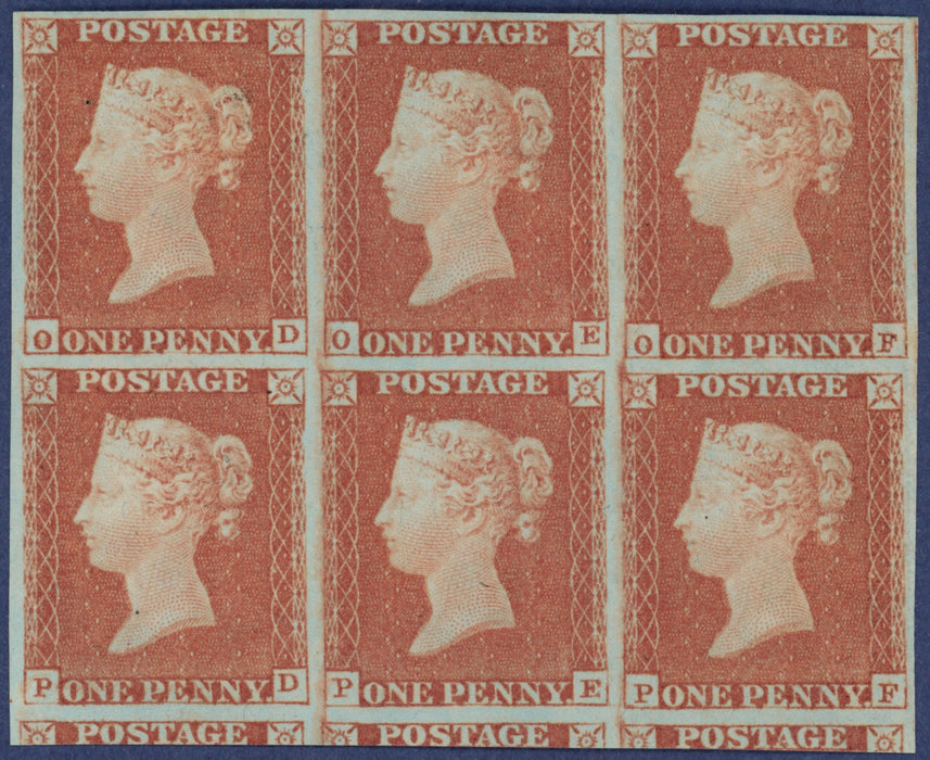 Great Britain 1841 1d red brown Plate 75, SG8