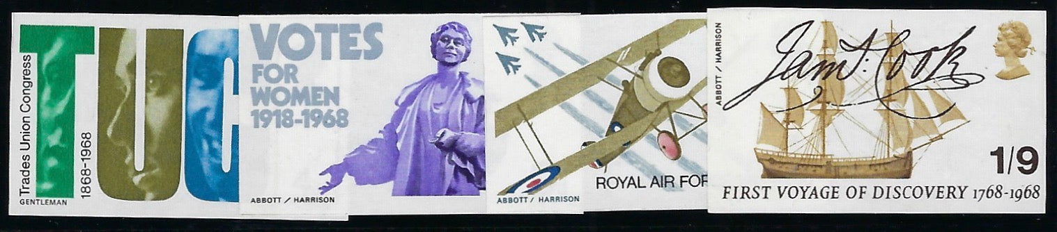 Great Britain 1968 4d-1s9d British Anniversaries. SG767/770var