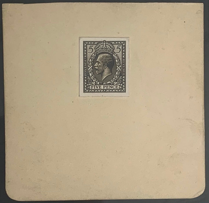 Great Britain 1912 5d Bromide of Eve's Wreath Design (22.5mm). SG381var