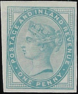 Great Britain 1881 1d Colour trial (Die 2), SG172var