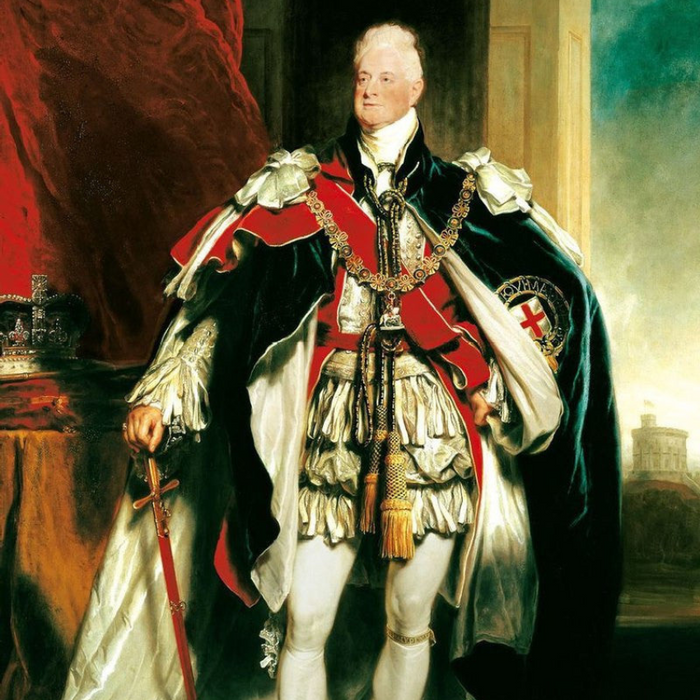 King William IV Authentic Strand of Hair
