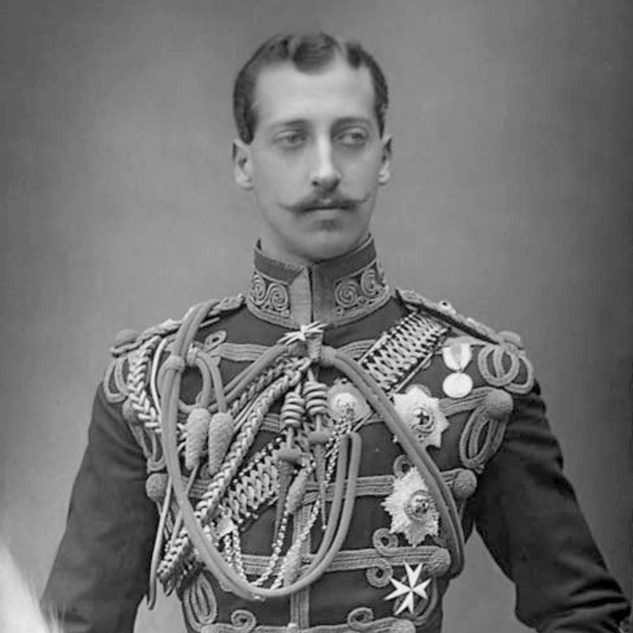 Prince Albert Victor strand of hair