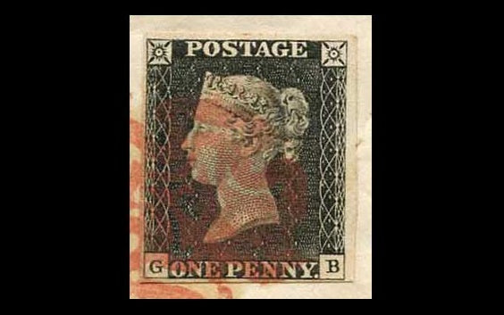 Penny Black Stamp