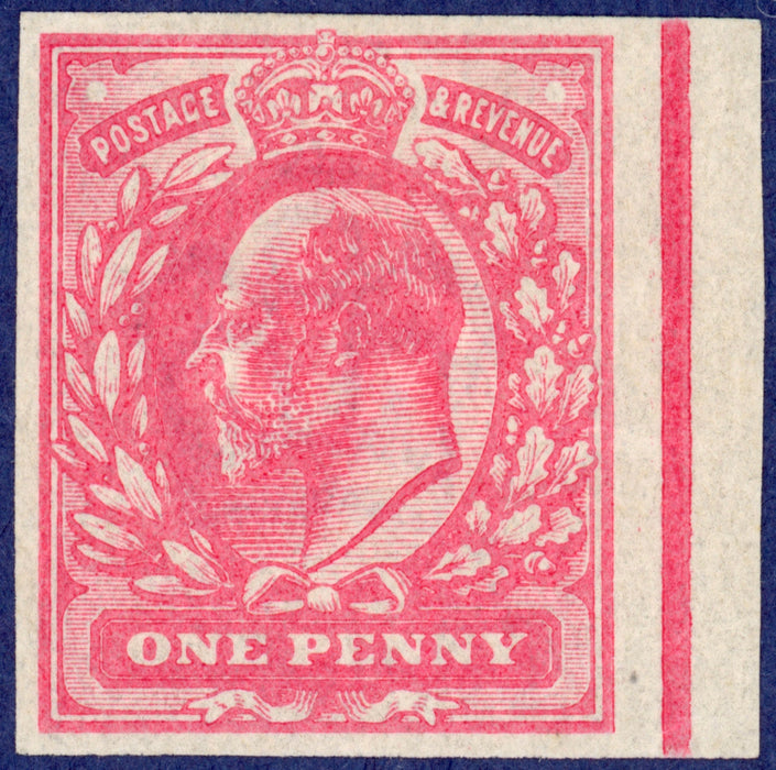 Great Britain 1906 1d colour trial, SG219var