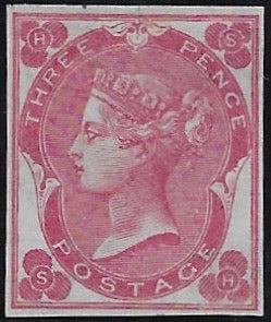 Great Britain 1862 3d Deep carmine rose. SG75