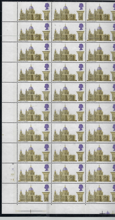 Great Britain 1969 9d British Cathedrals, SG800a