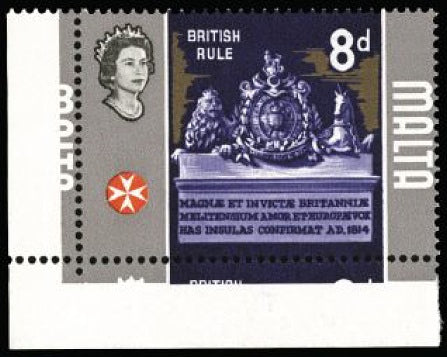 Malta 1965-70 8d SG339b