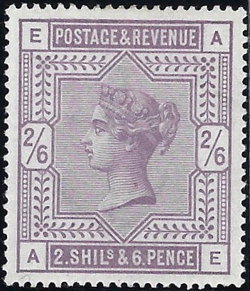 Great Britain 1883 2s6d Lilac, SG178