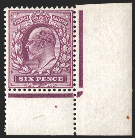Great Britain 1911 6d bright magenta, SG296