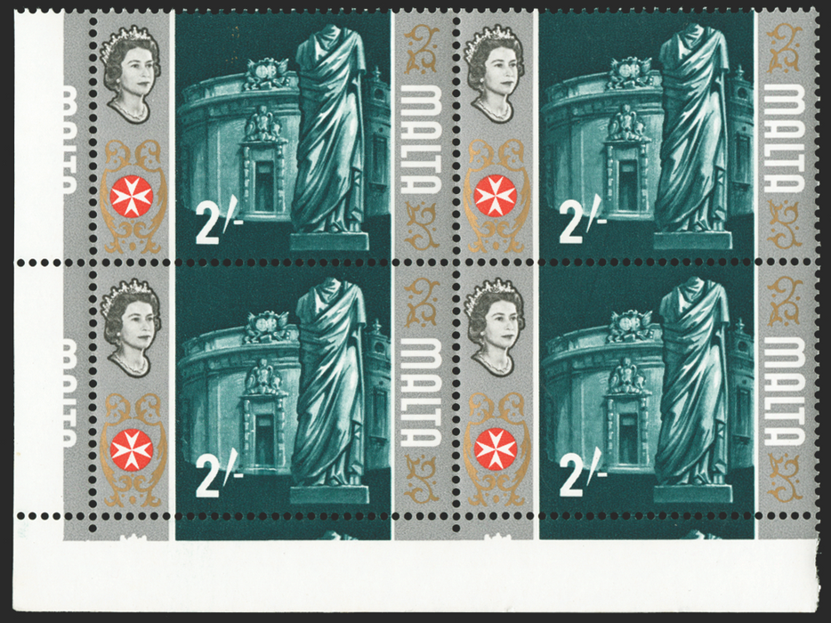 MALTA 1965-70 2s 'Gozo Civic Council' error, SG343a