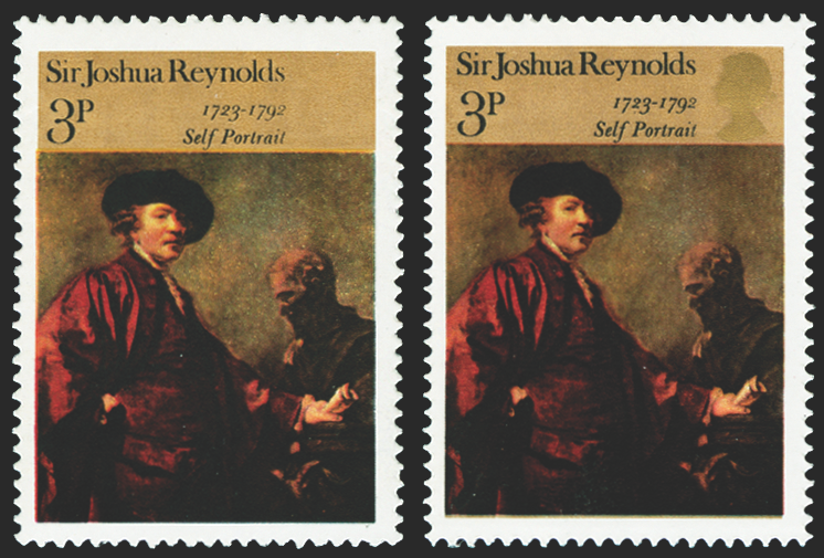 Great Britain 1973 2p British paintings error, SG931a