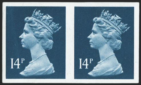 Great Britain 1988 14p deep blue, SGX903a