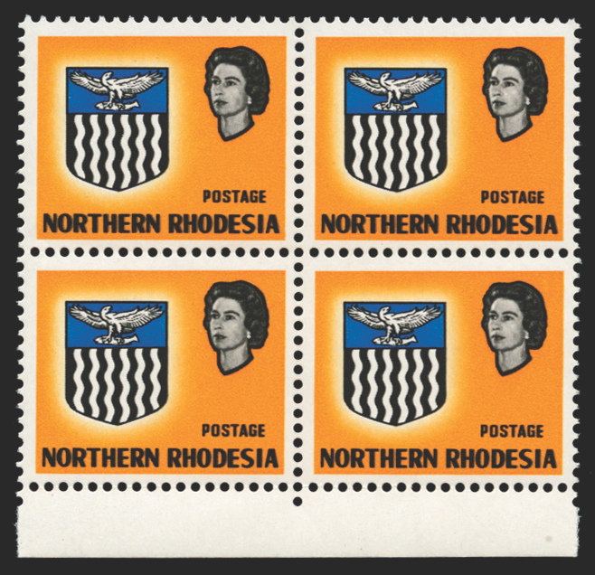 NORTHERN RHODESIA 1963 3d yellow error, SG78b