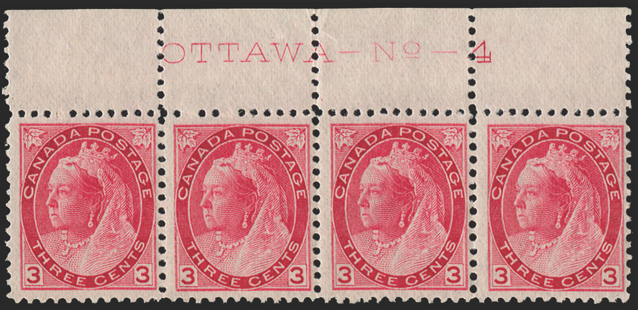 CANADA 1898-1902 'Numerals' 3c rose-carmine, SG156