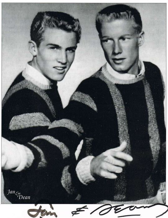 Jan and Dean Autographed Photograph