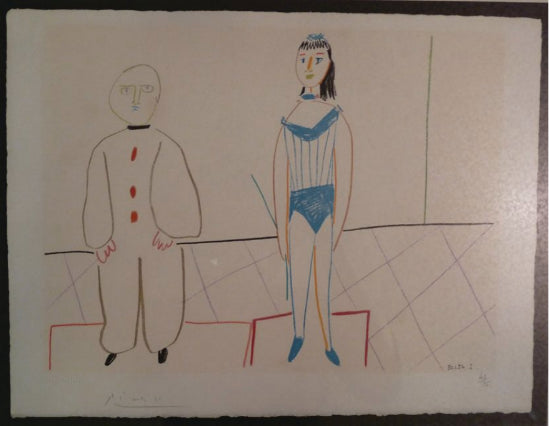 Picasso signed lithograph